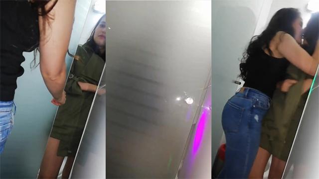 Bengaluru Girls Ke Beech Washroom Mein Hua Hot Lesbian Sex HD