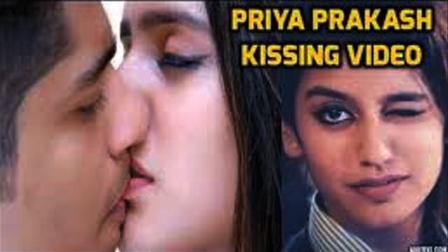 Viral Priya Varrier Romance Fun And Kissing Video