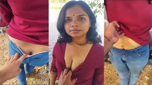 Young Girlfriend Outdoor Fun With Boyfriend Mamakutty