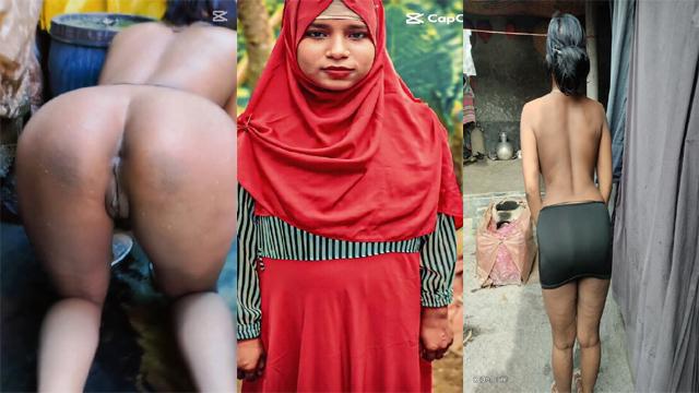 Lusty Niqabi Village Wife Threesome Fucking Leak