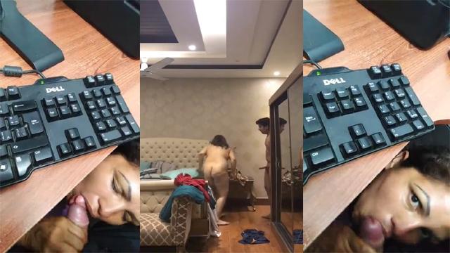 Mature Horny Women BJ Fucking a Office Lucky Guy