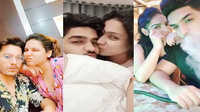 Sexy Slim Indian Girlfriend Blowjob & Hard Fucking Old+New