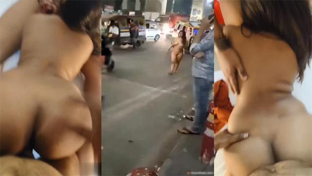 After Drinking Bhabi Public Nude & Fans Threesome Sex