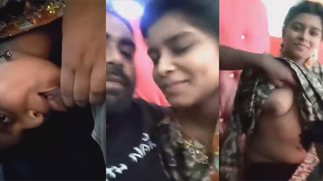 Couple Restaurant Kissing & Blowjob HD